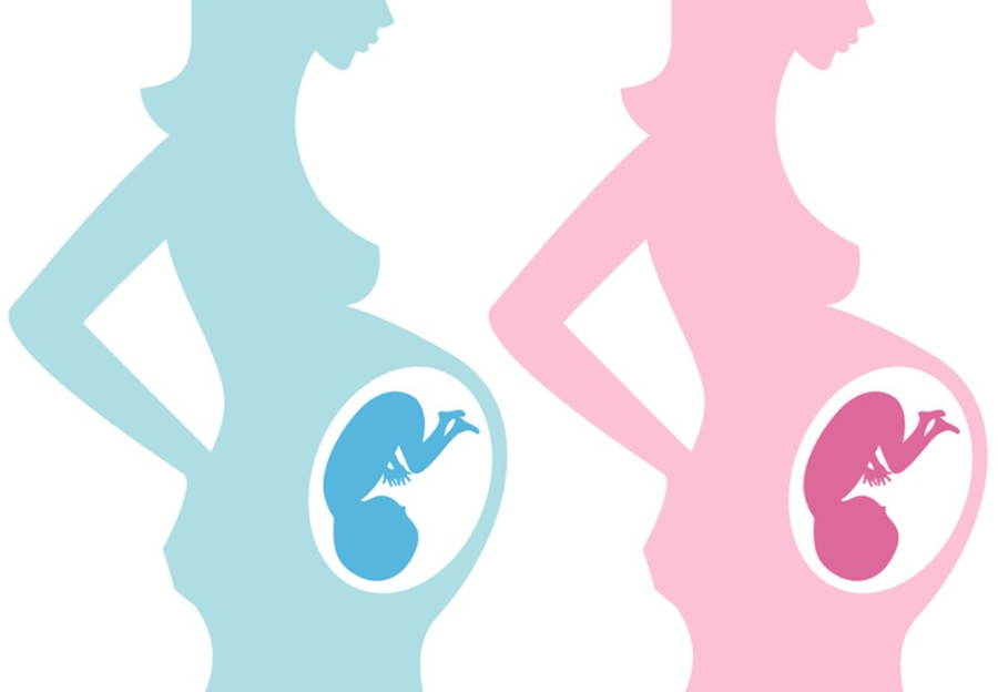 حركة الجنين مثل الدق في الشهر التاسع