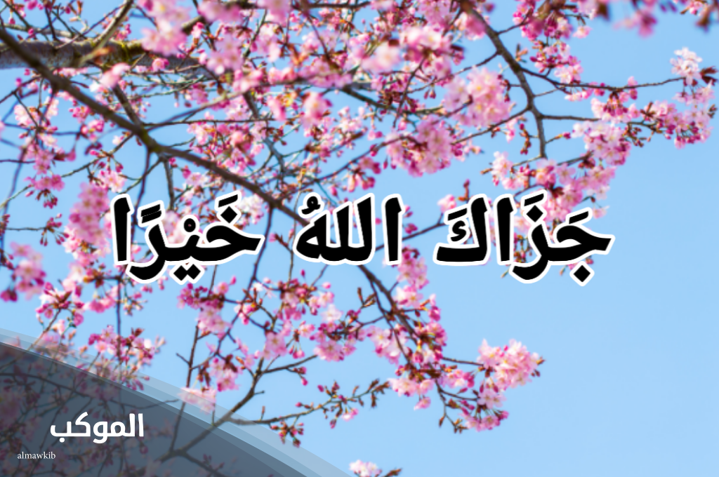 لو أحد قال لي جزاك الله خير وش أرد