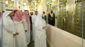 الصلاة في الروضة