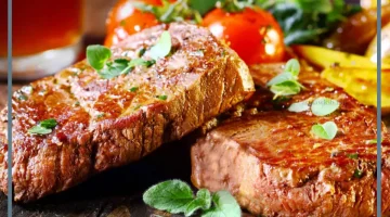 اللحم المطبوخ