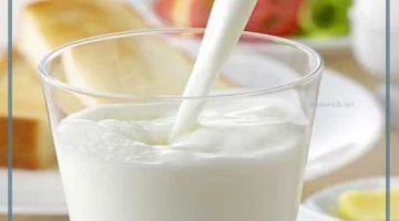 رؤية الحليب