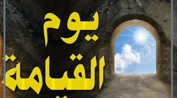 رؤية يوم القيامة في المنام