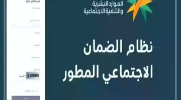 طريقة احتساب معاش الضمان المطور