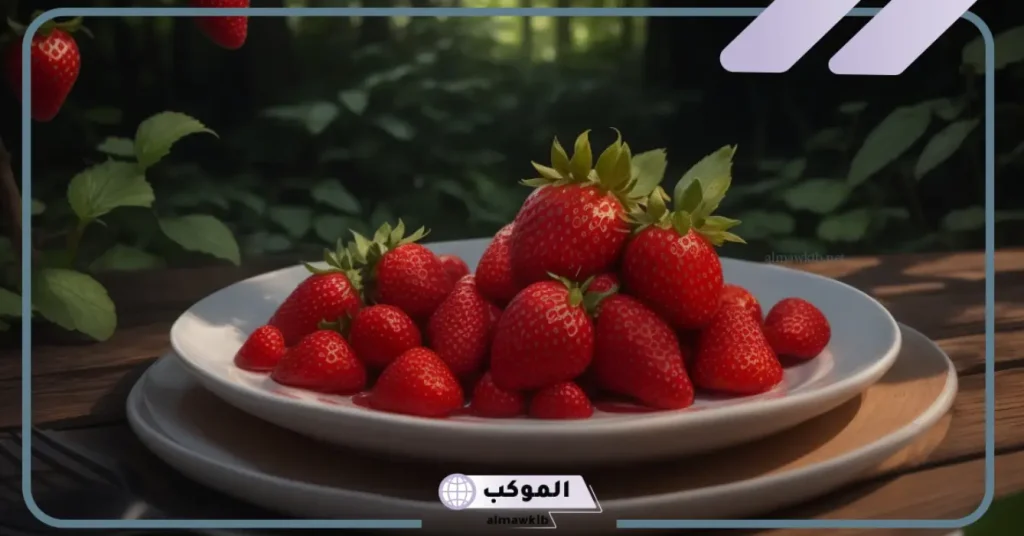 إعطاء الفراولة في المنام للمتزوجة