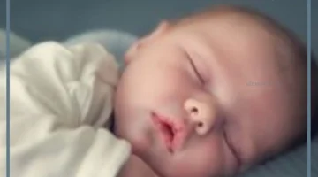 وجود رضيع أثناء النوم