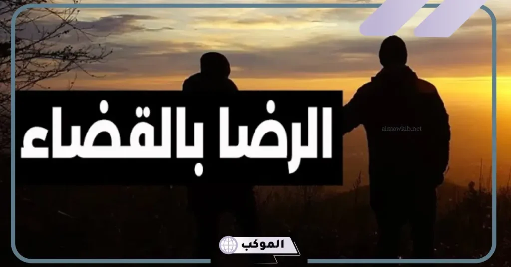 السعادة في الرضا بقضاء الله