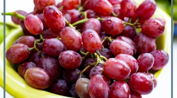 العنب الاحمر في المنام