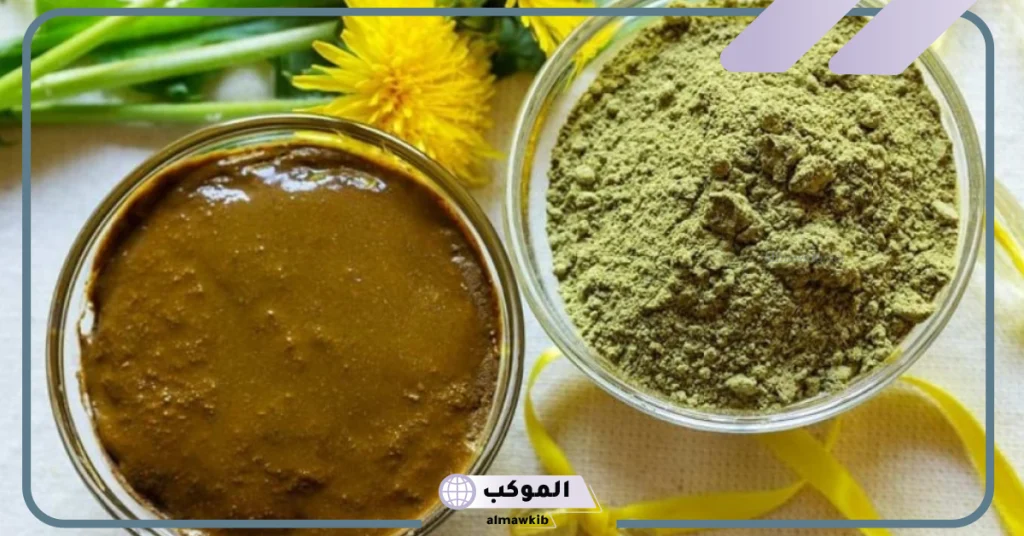 الوسمة للشيب بدون حناء