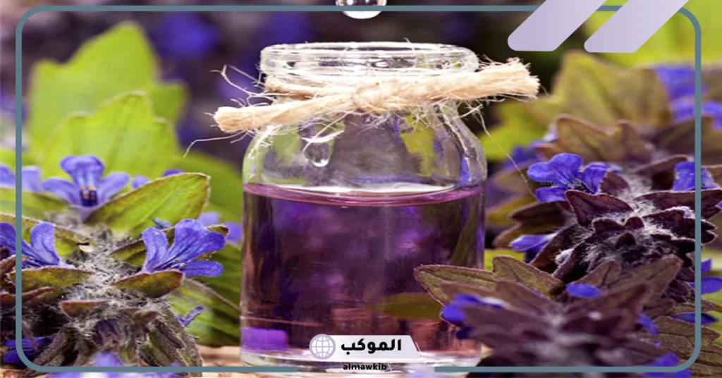 زيت الزيتون مع الخزامى للمنطقة الحساسة