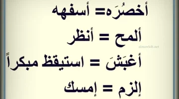 كلمات أهل نجد