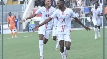 منتخب السودان ضد غانا