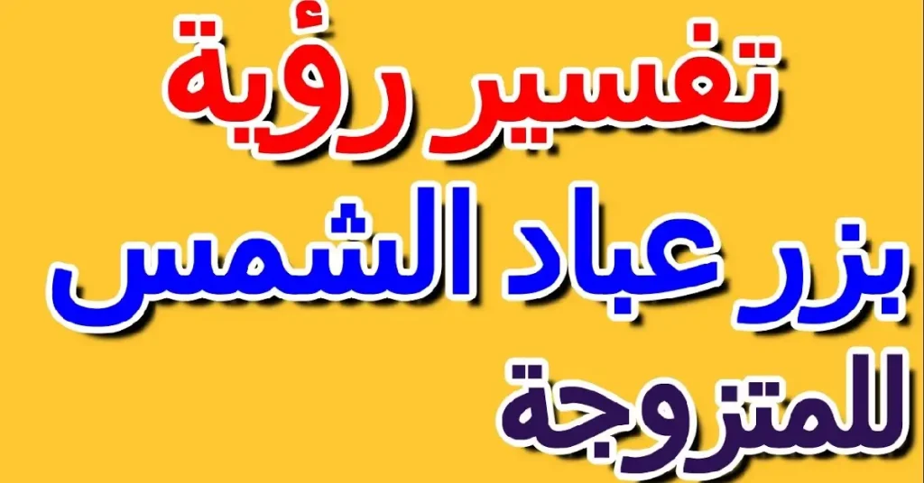 تفسير رؤية بزر عباد الشمس في الحلم لابن سيرين 6 رؤية بذور عباد الشمس في المنام للرجل