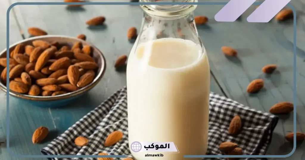 أضرار حليب اللوز