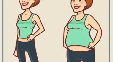 سيدة بدينة في الرؤية