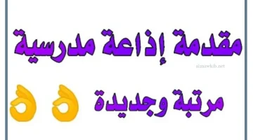 فقرة اذاعية