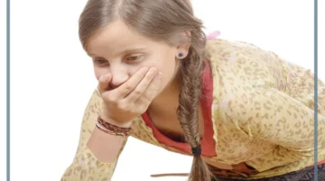 استفراغ الطفل في الحلم