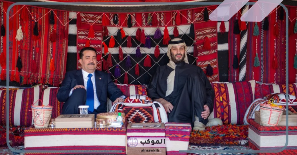 لقاء بين ولي العهد الأمير محمد بن سلمان مع رئيس الوزراء العراقي لمناقشة كافة تطورات المنطقة 