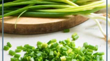 حلمت ببصل اخضر