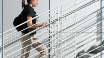 صعود الدرج للعزباء بالمنام