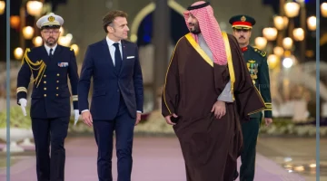 ماكرون في السعودية
