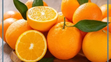 أكل البرتقال