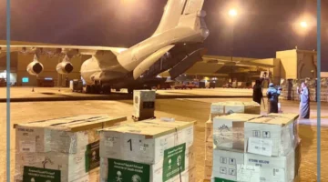 إرسال مساعدات إلى سوريا