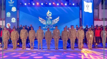 افتتاح دورة الألعاب الرياضية