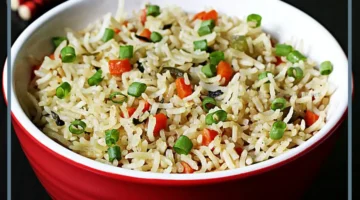 الأرز المطبوخ