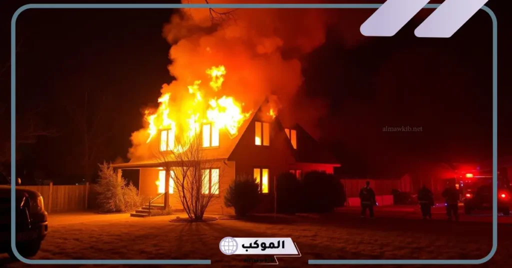 تفسير حلم حريق منزل الأقارب للمتزوجة