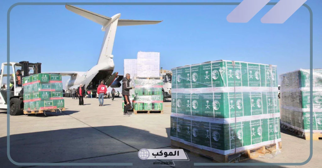 وصول الطائرة الإغاثية السعودية السادسة إلى مطار دمشق الدولي اليوم لتقديم العون والمساعدة 