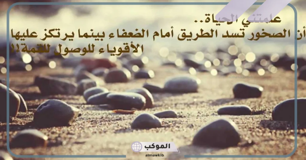 حكمة عن الدنيا تدور 