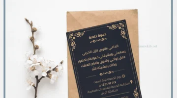 دعوة عشاء مميزة