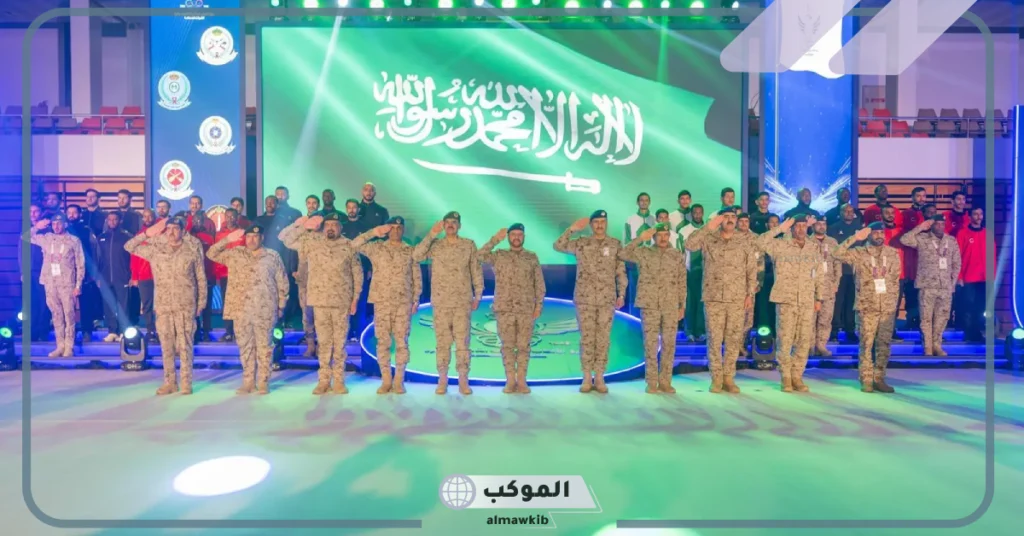  رئيس هيئة الأركان العامة السعودية يعمل على بافتتاح دورة الألعاب الرياضية النسخة الـ 19