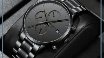 ساعة اليد السوداء