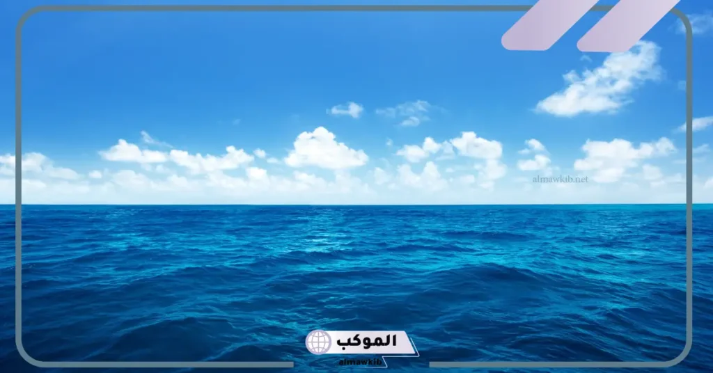 كلمات عن البحر تويتر