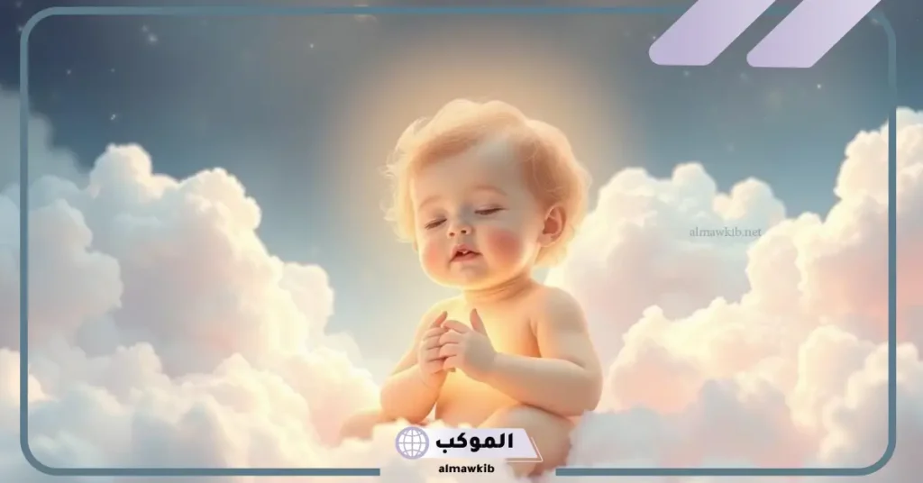 احتضان طفل صغير في المنام للعزباء