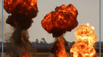 حلمت بالانفجار