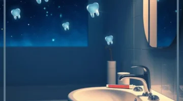 حلمت بتنظيف الاسنان