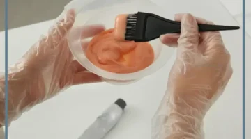 حلمت بصبغ الشعر