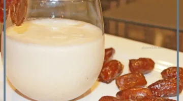 ريجيم تمر وحليب