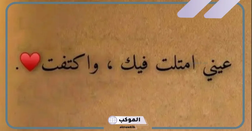 عبارات جميلة عن الحب والعشق 