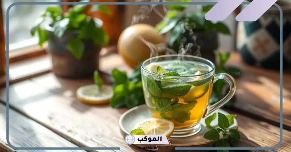 عبارات عن الشاي والحب