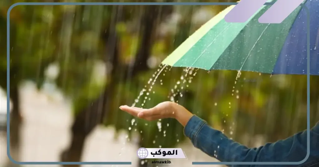 تفسير حلم نزول المطر على شخص للرجل 