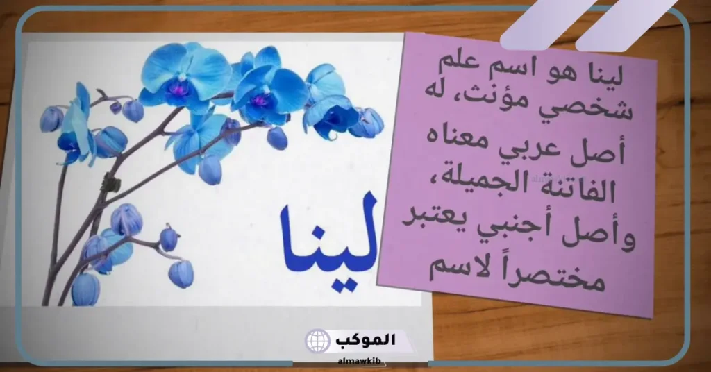 معنى كلمة لينا في القرآن