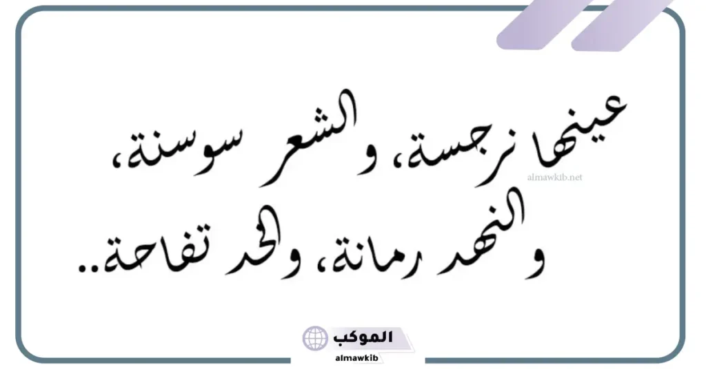 وصف المرأة بكلمتين تويتر