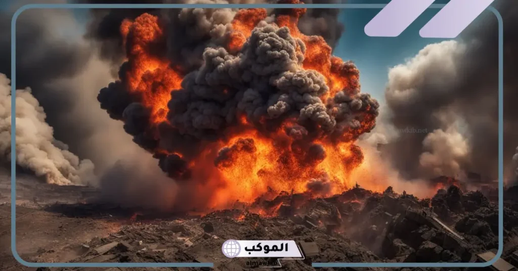 الانفجار في الحلم للمتزوجة