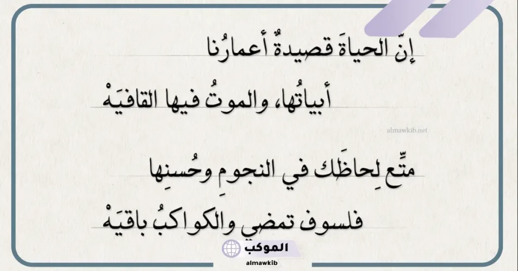 شعر عن الحياة الصعبة 