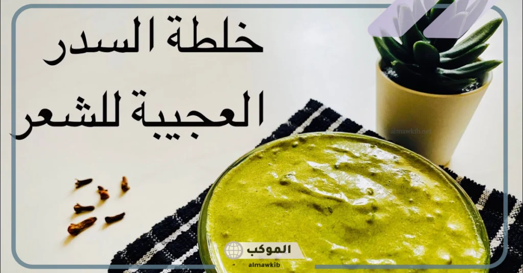 خلطة السدر للشعر الجاف 