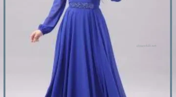 رؤية فستان ازرق