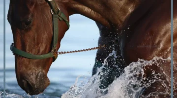 عبارات جميلة عن الخيل